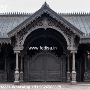Luxury Car Parking Shed Design with Modern Structural Elegance No-1808
