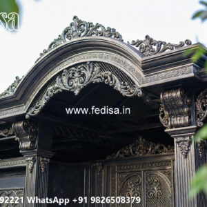 Modern Car Parking Shed Design with Stylish Residential Appeal No-1810