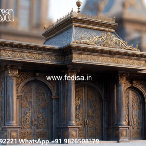 Modern Car Parking Shed Design with Elegant Outdoor Detailing No-1813