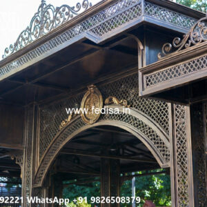 Modern Car Parking Shed Design with Stylish Decorative Appeal No-1819