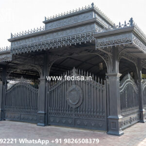 Car Parking Shed Design with Stylish Contemporary Framework No-1827