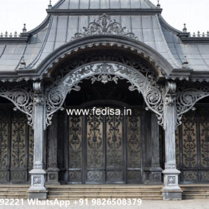 Elegant Car Parking Shed Design with Contemporary Exterior Finish No-1846