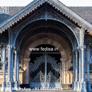 Luxury Car Parking Shed Design with Beautiful Front View