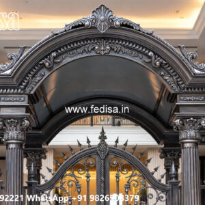 Stylish Luxury Car Parking Shed Design for Luxury Villas No-1906