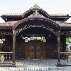Luxury Car Parking Shed Design with Strong Steel Columns No-1918