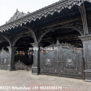 Luxury Car Parking Shed Design with Elegant Roof Architecture No-1960