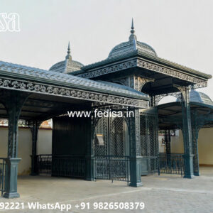 Elegant Luxury Car Parking Shed Design with Premium Appeal No-1975