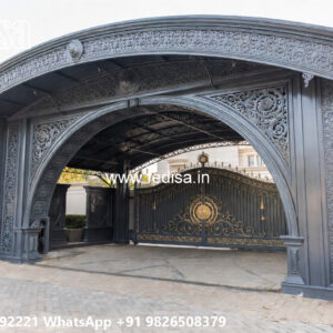 Luxury Car Parking Shed Design with Elegant Contemporary Roof No-1980