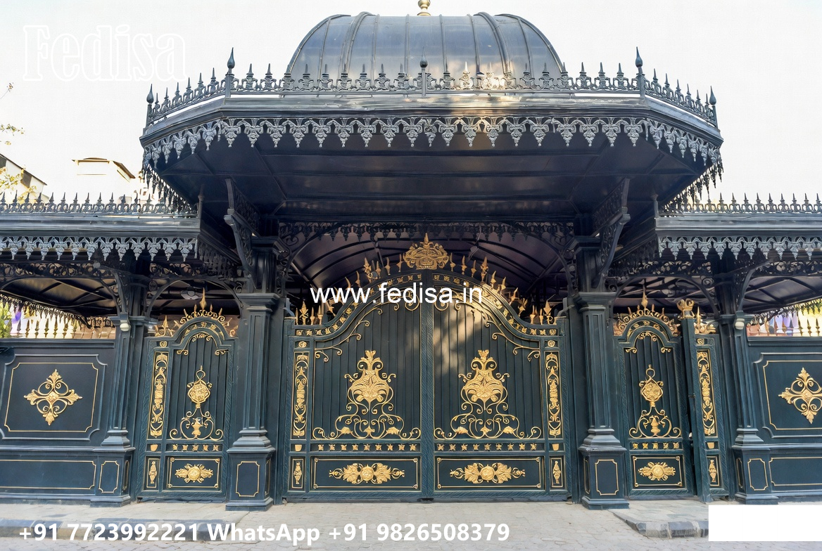 Luxury Car Parking Shed Design with Decorative Architectural Style No-1982
