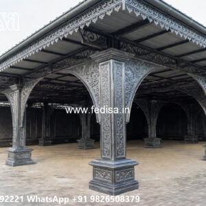 Elegant Luxury Car Parking Shed Design with Modern Elegance No-1990