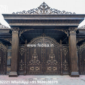 Luxury Car Parking Shed Design with Decorative Roof Panels No-1992