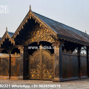 Luxury Car Parking Shed Design with Spacious Luxury Appeal No-1996
