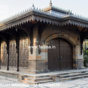 Premium Luxury Car Parking Shed Design for Elegant Homes No-2002