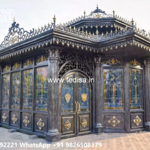 Stylish Luxury Car Parking Shed Design with Elegant Roofing No-2012