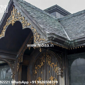 Luxury Car Parking Shed Design with Stylish Roof Construction No-2028