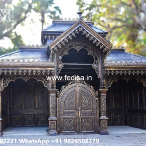 Elegant Iron Car Parking Shed Design with Modern Concepts No-2125