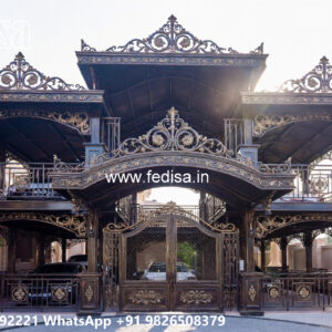 Modern Iron Car Parking Shed Design with Attractive Framework No-2128