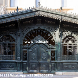 Iron Car Parking Shed Design with Premium Outdoor Roofing No-2131