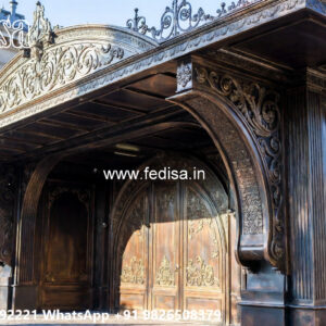 Elegant Iron Car Parking Shed Design with Stylish Finish No-2138