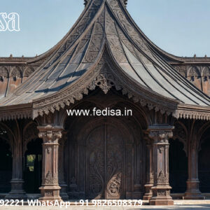 Royal Classic Car Parking Shed Design with Decorative Appeal