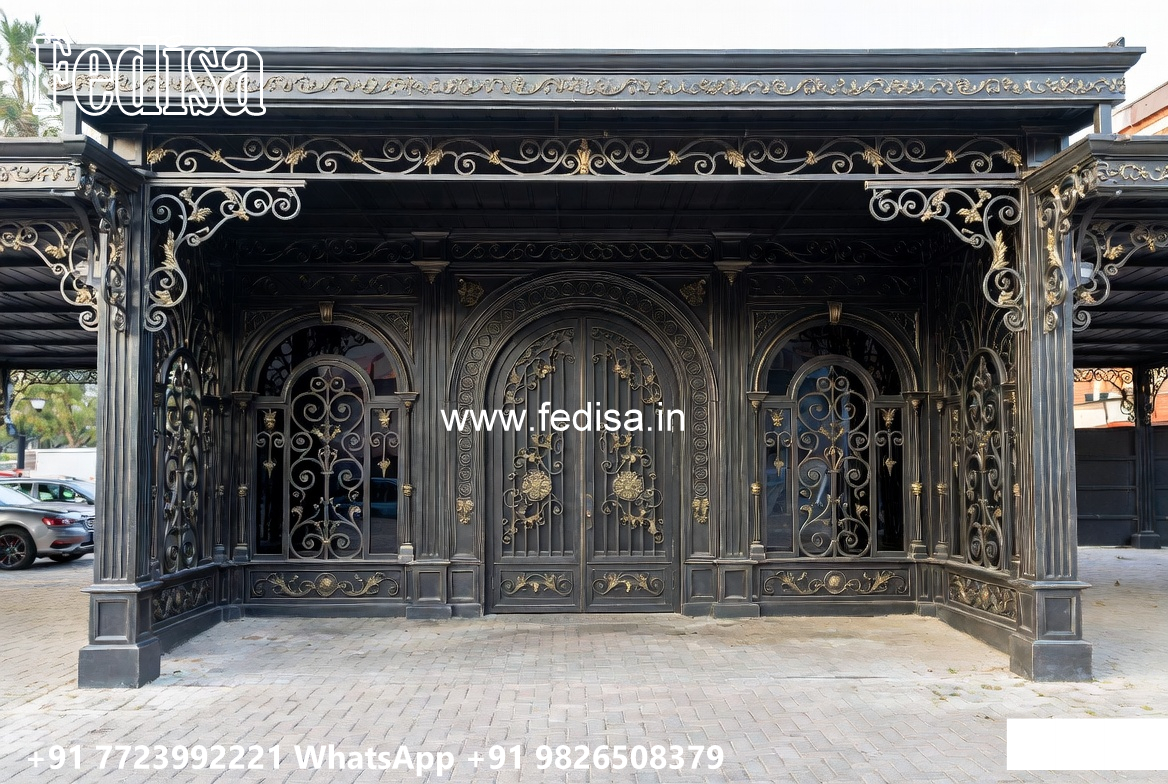 Attractive Classic Car Parking Shed Design with Classic Roof No-2182