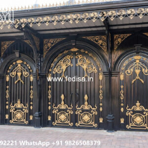 Classic Car Parking Shed Design with Elegant Support Columns No-2195
