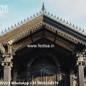 Traditional Classic Car Parking Shed Design with Elegant Appeal No-2229
