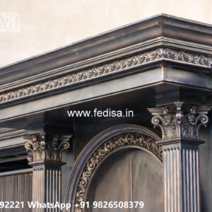 Classic Car Parking Shed Design with Elegant Outdoor Roofing No-2247