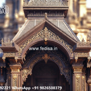Elegant Classic Car Parking Shed Design with Decorative Ceiling No-2251
