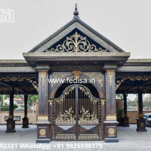 Classic Car Parking Shed Design with Premium Structural Layout No-2252