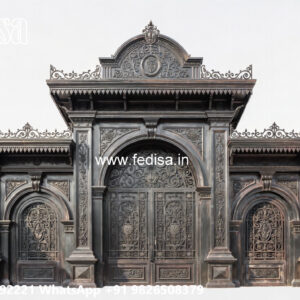 Attractive Classic Car Parking Shed Design with Decorative Elements No-2278