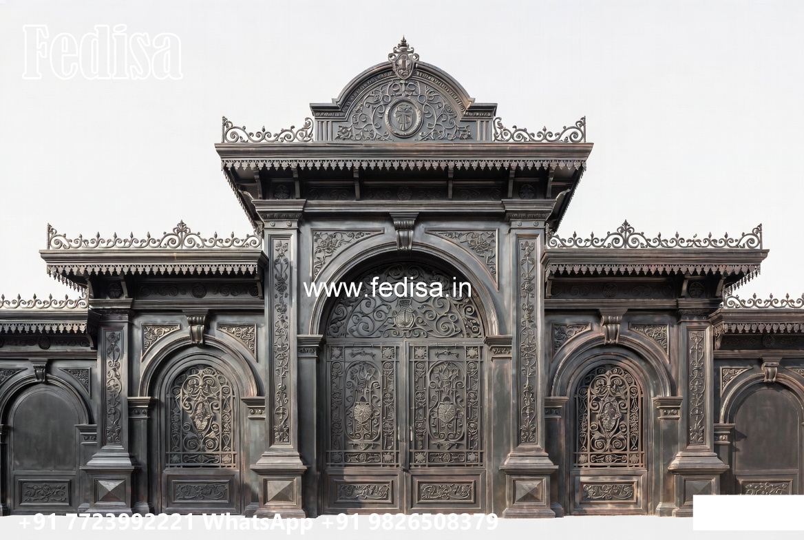 Attractive Classic Car Parking Shed Design with Decorative Elements No-2278