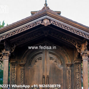 Modern Classic Car Parking Shed Design with Decorative Roofing No-2302
