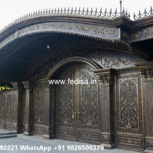 Stylish Classic Car Parking Shed Design with Beautiful Exterior Appeal No-2329