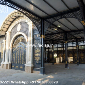 Premium Classic Car Parking Shed Design with Attractive Roof Style No-2332