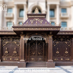 Classic Car Parking Shed Design with Decorative Structural Layout No-2338