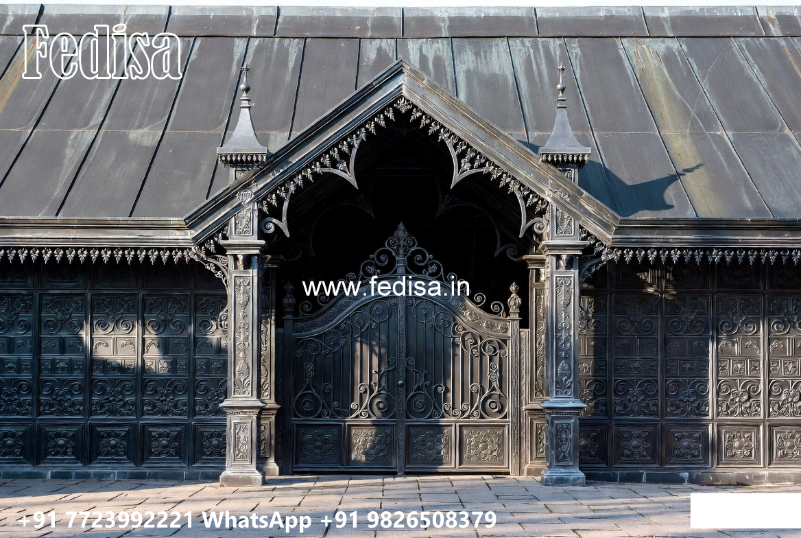 Creative Car Parking Shed Design with Elegant Roofing No-2398