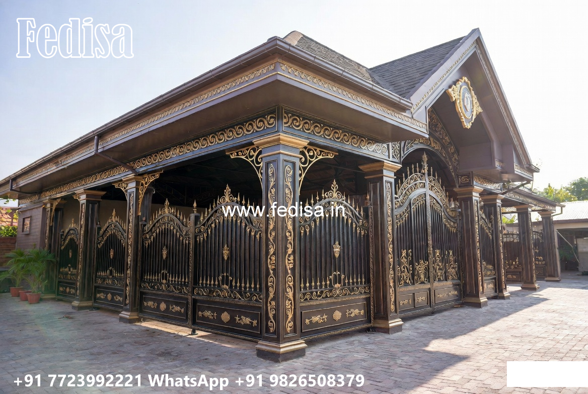 Beautiful Car Parking Shed Design for Residential Parking No-2421