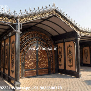 Car Parking Shed Design with Attractive Metal Roofing No-2425
