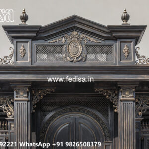 Modern Car Parking Shed Design with Decorative Roof No-2451