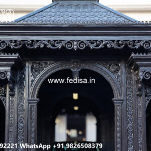 Premium Car Parking Shed Design for Dream Villas No-2453