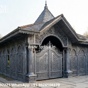Modern Car Parking Shed Design with Elegant Support Columns No-2468
