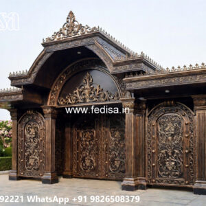 Stylish Car Parking Shed Design with Contemporary Roof Style No-2501