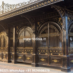 Modern Car Parking Shed Design for Contemporary Villas No-2554
