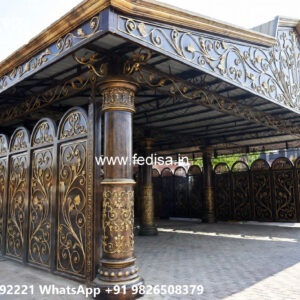 Modern Car Parking Shed Design with Elegant Exterior Concepts No-2568