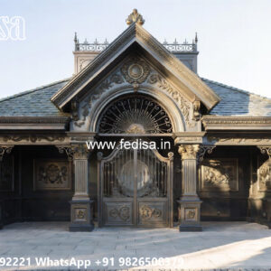 Stylish Car Parking Shed Design with Beautiful Exterior Finish No-2585