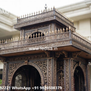 Stylish Car Parking Shed Design with Luxury Front Elevation No-2594