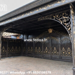 Modern Car Parking Shed Design with Luxury Roof Finish No-2605