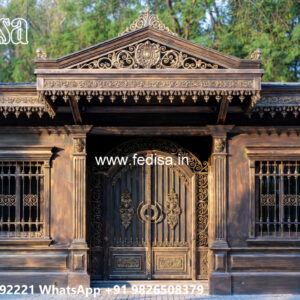 Stylish Car Parking Shed Design with Beautiful Covered Space No-2631