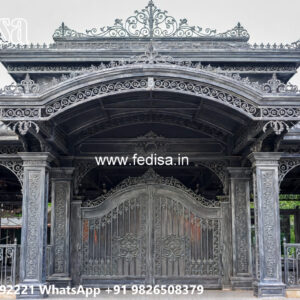Modern Car Parking Shed Design with Premium Roof Detailing No-2633